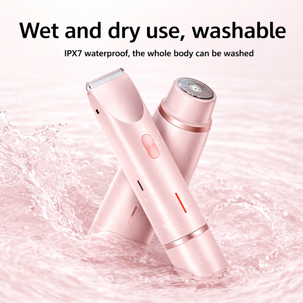 Women's Electric Bikini Trimmer Dual Head Epilator